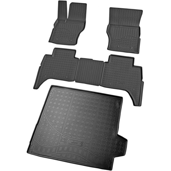 Fußmatten & Kofferraumwanne Set passend für  Range Rover Sport II | Typ L494, LW | ab 2013>