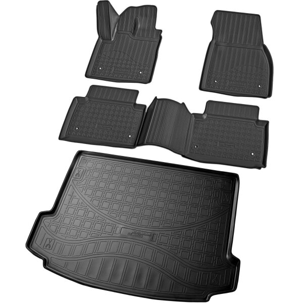 Fußmatten & Kofferraumwanne Set passend für  Range Rover Evoque II | Typ L551 | ab 2019-