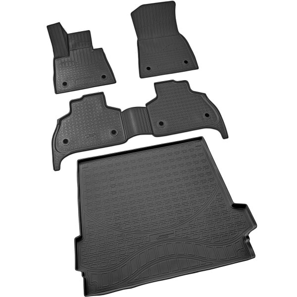 Fußmatten & Kofferraumwanne Set passend für  BMW X5 | Typ G05 | BJ ab 2018>