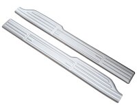 Einstiegsleisten Edelstahl  matt passend für Land Rover Defender | L663 | BJ ab 2020>