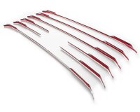 Edelstahl Grill Leisten chrom passend für Tourneo Courier | BJ ab 2023>